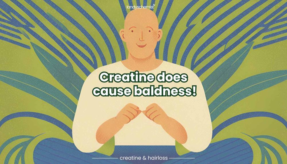 does creatine cause baldness