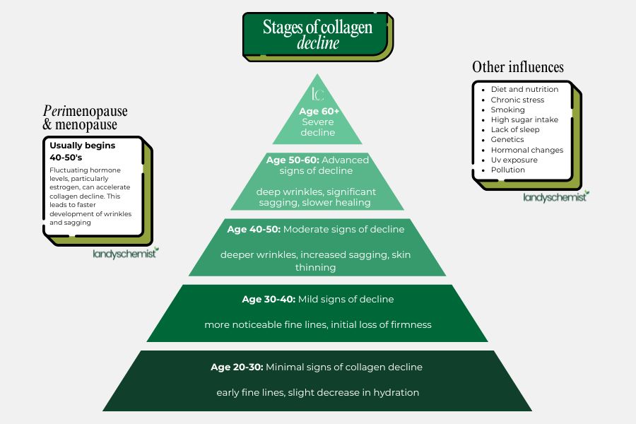 signs of collagen decline