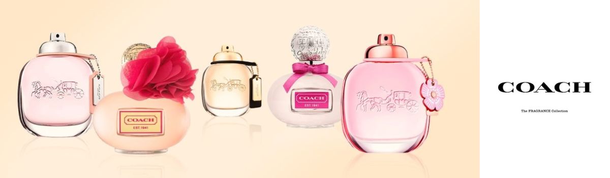 Coach fragrances brand banner