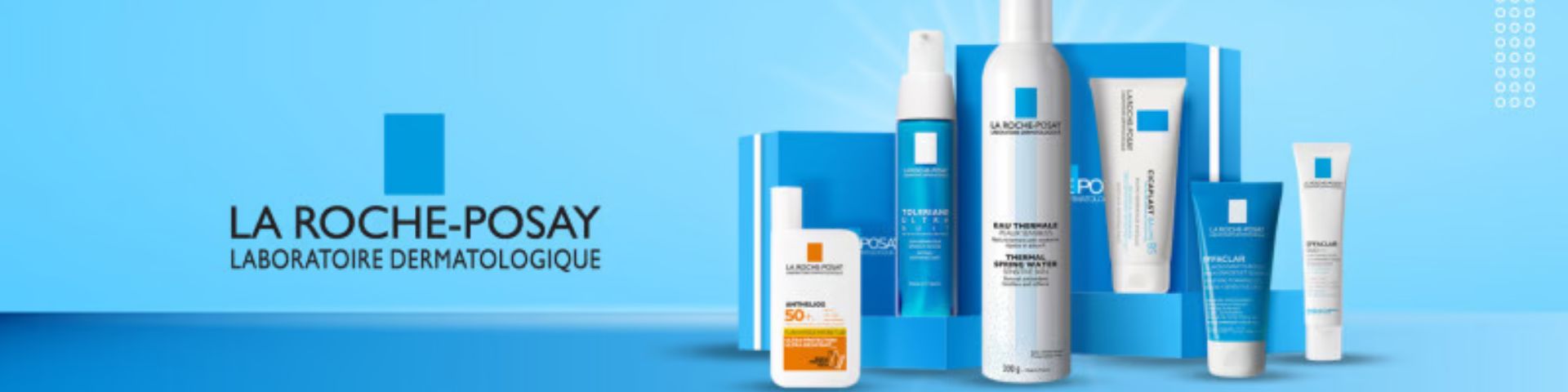 la roche posay sensitive skin brand banner