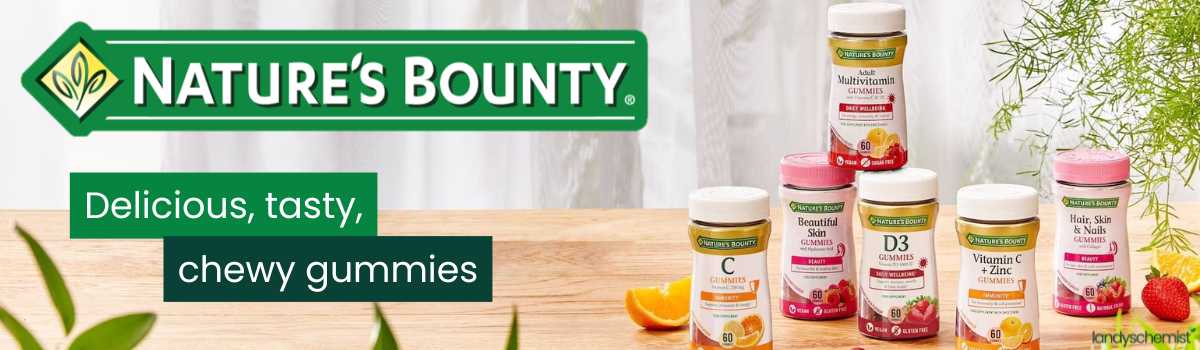 nature's bounty banner