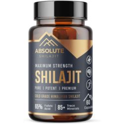 Absolute Shilajit Maximum Strength 500mg Capsules 60