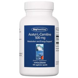 Allergy Research Group Acetyl-L-Carnitine 500mg Capsules 100