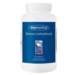 Allergy Research Group Betaine (anhydrous) 750mg Capsules 100