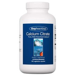 Allergy Research Group Calcium Citrate Capsules 180