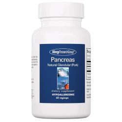 Allergy Research Group Pancreas (Pork) Natural Glandular Capsules 60