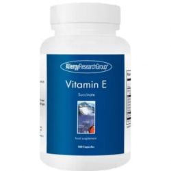 Allergy Research Group Vitamin E 400iu (D-alpha succinate) Capsules 100