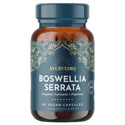 Ayurvediq Wellness Boswellia Serrata with Organic Turmeric & Black Pepper Extract Capsules 60