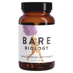 Bare Biology Mums & Bumps Pure Omega-3 for Pregnancy Caps 30