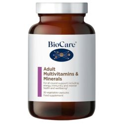 BioCare Adult Multivitamins And Minerals Vegicaps 30