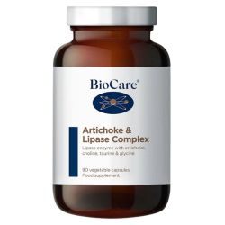 BioCare Artichoke & Lipase Comple 90 vegetable capsules