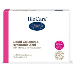 Biocare Liquid Collagen & Hyaluronic Acid Sachets 14