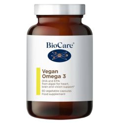 Biocare Vegan Omega-3 Vegicaps 60