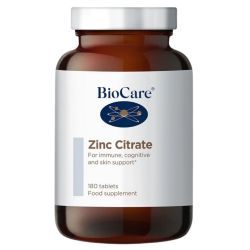 BioCare Zinc Citrate Tabs 180