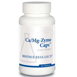 Biotics Research Ca/Mg-Zyme Caps Capsules 90