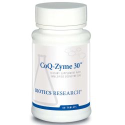 Biotics Research CoQ-Zyme 30 Tablets 60