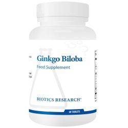 Biotics Research Ginkgo Biloba Tablets 60