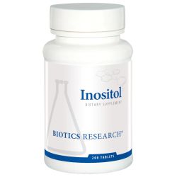 Biotics Research Inositol (From Rice) Tablets 200