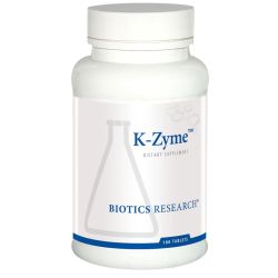 Biotics Research K-Zyme (Potassium) Tablets 100