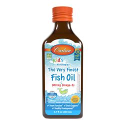 Carlson Labs Kid's The Very Finest Fish Oil 800mg Natural Orange 200ml