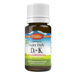 Carlson Labs Super Daily D3+K2 2000iu 10ml