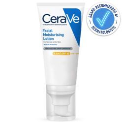 Cerave Facial Moisturising Lotion SPF30 52ml is recommended by dermatologists
