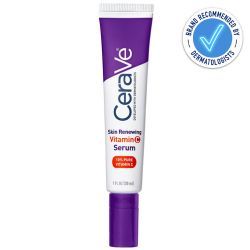 CeraVe Skin Renewing 10% Pure Vitamin C Serum with Ceramides for Brighter & Smoother Skin 30ml