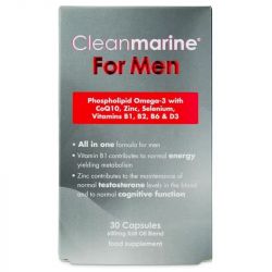  Cleanmarine Krill Oil for Men 600mg 