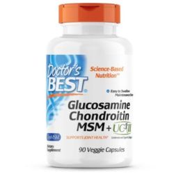 Doctor's Best Glucosamine Chondroitin MSM + UC-II Caps 90 