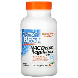 Doctor's Best NAC Detox Regulators Vcaps 180