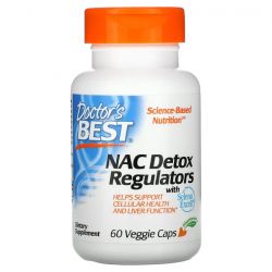 Doctor's Best NAC Detox Regulators Vcaps 60