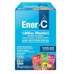 Ener-C Multivitamin Drink Variety Pack Sachets 30