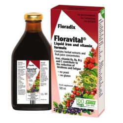 Floradix Floravital Yeast Free Iron Formula 500ml