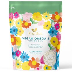 Fruitful Vegan Omega 3 Dha + Epa Capsules 30