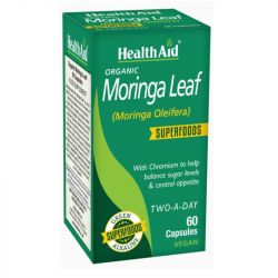 HealthAid Organic Moringa Leaf Capsules 60