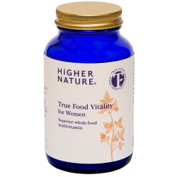 Higher Nature True Food Vitality for Woman Capsules 60