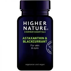 Higher Nature Astaxanthin & Blackcurrant Vegetable Capsules 90 