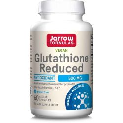 Jarrow Formulas Glutathione Reduced 500mg Vegicaps 60