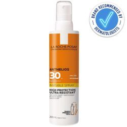 La Roche-Posay Anthelios Body Spray SPF30 200ml is recommended by dermatologists