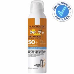 La Roche-Posay Anthelios Dermo-Kids Aerosol Spray SPF50+ 125ml is approved by dermatologists