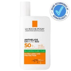 La Roche-Posay Anthelios UVMUNE 400 Oil Control Fluid SPF 50 recommended by dermatologists