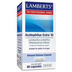 Lamberts Acidophilus Extra 10 Capsules 60