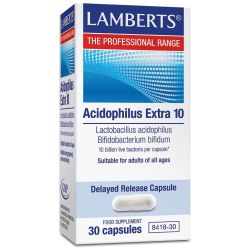 Lamberts Acidophilus Extra 10 Capules 30