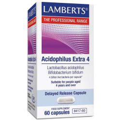 Lamberts Acidophilus Extra 4 Capsules 60