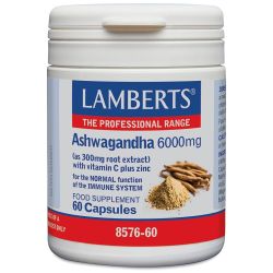 Lamberts Ashwagandha 6000mg Capsules