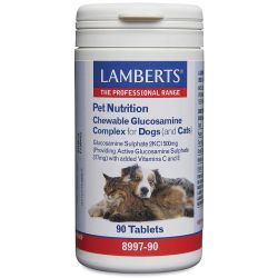 Lamberts Chewable Glucosamine Complex for Dogs & Cats Tablets 90