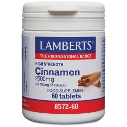 Lamberts Cinnamon 2500mg Tablets 60