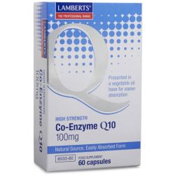 Lamberts Co-Enzyme Q10 100mg Capsules 60