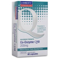 Lamberts Co-Enzyme Q10 200mg Capsules 60