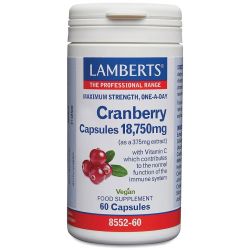 Lamberts Cranberry 18,750mg Capsules 60